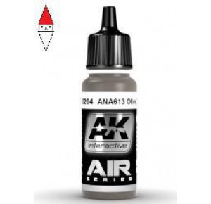 , , , ACRILICO MODELLISMO AK INTERACTIVE ANA613 OLIVE DRAB 17ML