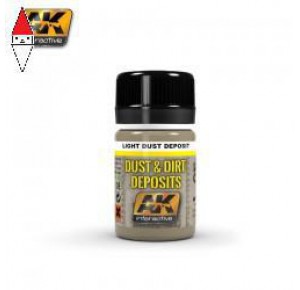 , , , SMALTO MODELLISMO AK INTERACTIVE LIGHT DUST DEPOSIT