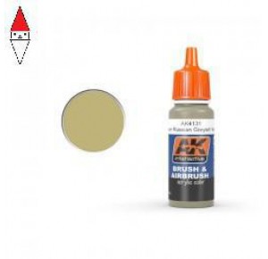 , , , ACRILICO MODELLISMO AK INTERACTIVE GREYISH YELLOW 17ML