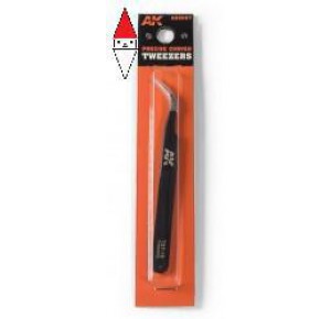 , , , AK INTERACTIVE PRECISE CURVED TWEEZERS