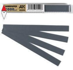 , , , AK INTERACTIVE WET SANDPAPER 2000 GRIT X 50 UNITS