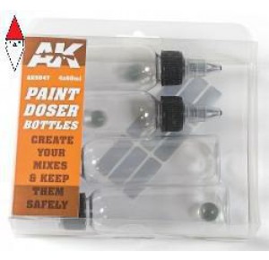 , , , AK INTERACTIVE PAINT DOSER BOTTLES 4X60 ML