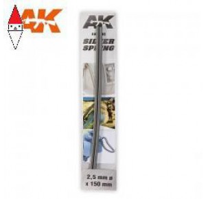 , , , AK INTERACTIVE SILVER SPRING 2.5MM