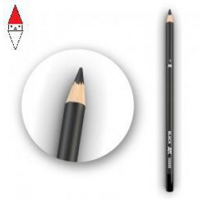 , , , MATITA MODELLISMO AK INTERACTIVE WATERCOLOR PENCIL BLACK