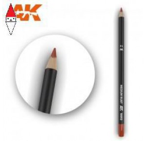 , , , MATITA MODELLISMO AK INTERACTIVE WATERCOLOR PENCIL MEDIUM RUST (BOX - 5 UNITS)