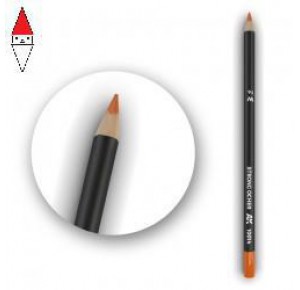 , , , MATITA MODELLISMO AK INTERACTIVE WATERCOLOR PENCIL STRONG OCHER