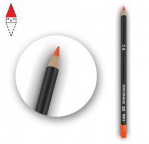 , , , MATITA MODELLISMO AK INTERACTIVE WATERCOLOR PENCIL VIVID ORANGE