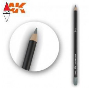 , , , MATITA MODELLISMO AK INTERACTIVE WATERCOLOR PENCIL GREEN BLUE (BOX - 5 UNITS)