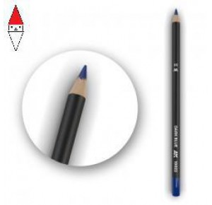 , , , MATITA MODELLISMO AK INTERACTIVE WATERCOLOR PENCIL DARK BLUE