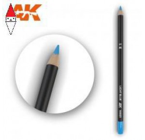 , , , MATITA MODELLISMO AK INTERACTIVE WATERCOLOR PENCIL LIGHT BLUE (BOX - 5 UNITS)