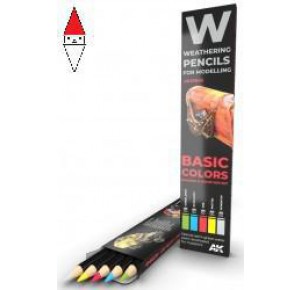 , , , MATITA MODELLISMO AK INTERACTIVE WATERCOLOR PENCIL SET BASICS