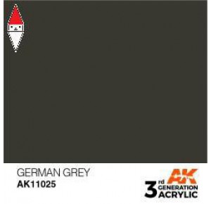 , , , VERNICE MODELLISMO AK INTERACTIVE GERMAN GREY 17ML