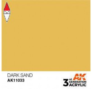 , , , ACRILICO MODELLISMO AK INTERACTIVE DARK SAND 17ML