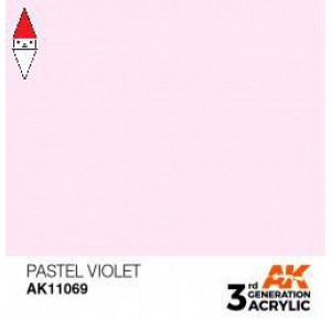 , , , ACRILICO MODELLISMO AK INTERACTIVE PASTEL VIOLET 17ML
