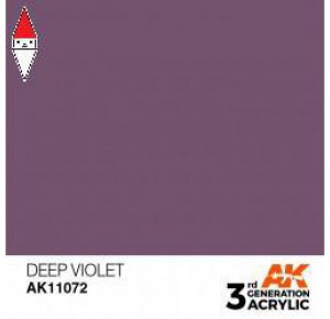 , , , ACRILICO MODELLISMO AK INTERACTIVE DEEP VIOLET 17ML