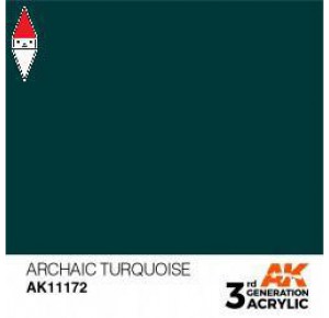 , , , ACRILICO MODELLISMO AK INTERACTIVE OLD TURQUOISE 17ML