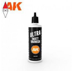 , , , ACCESSORIO VERNICI MODELLISMO AK INTERACTIVE ULTRA MATT VARNISH