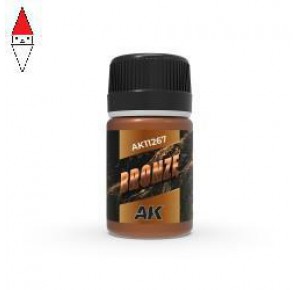 , , , ACRILICO MODELLISMO AK INTERACTIVE BRONZE EFFECT 35ML