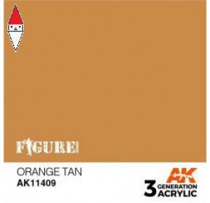 , , , ACRILICO MODELLISMO AK INTERACTIVE ORANGE TAN