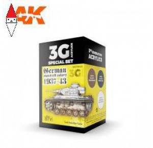 , , , ACRILICO MODELLISMO AK INTERACTIVE GERMAN STANDARD 37-44 COMBO