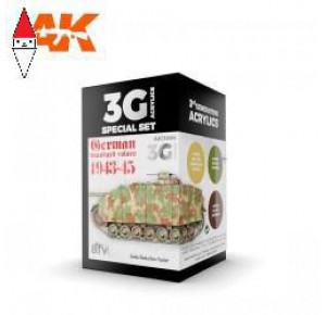 , , , ACRILICO MODELLISMO AK INTERACTIVE GERMAN STANDARD 44-45 COMBO