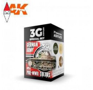 , , , ACRILICO MODELLISMO AK INTERACTIVE GERMAN ARMY PRE-WWII COLORS