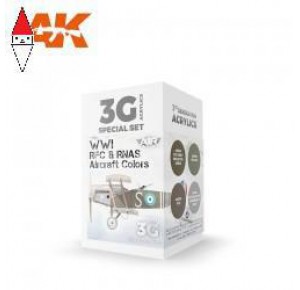 , , , ACRILICO MODELLISMO AK INTERACTIVE WWI RFC AND RNAS BRITISH AIRCRAFT