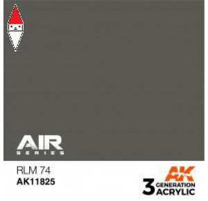 , , , ACRILICO MODELLISMO AK INTERACTIVE RLM 74