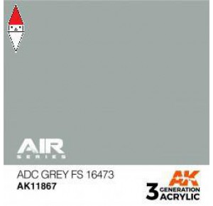 , , , ACRILICO MODELLISMO AK INTERACTIVE ADC GREY FS 16473
