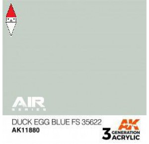 , , , ACRILICO MODELLISMO AK INTERACTIVE DUCK EGG BLUE FS 35622