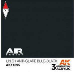 , , , ACRILICO MODELLISMO AK INTERACTIVE IJN Q1 ANTI-GLARE BLUE-BLACK