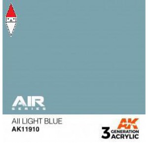 , , , ACRILICO MODELLISMO AK INTERACTIVE AII LIGHT BLUE