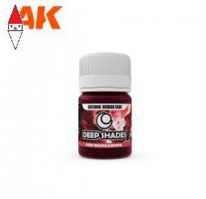 , , , ACRILICO MODELLISMO AK INTERACTIVE HUMAN SKIN - DEEP SHADE 30ML