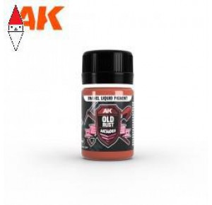 , , , PIGMENTI MODELLISMO AK INTERACTIVE OLD RUST - LIQUID PIGMENT