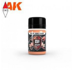 , , , PIGMENTI MODELLISMO AK INTERACTIVE BRICK DUST - LIQUID PIGMENT