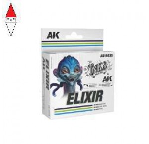 , , , ACRILICO MODELLISMO AK INTERACTIVE ELIXIR SET - THE INKS