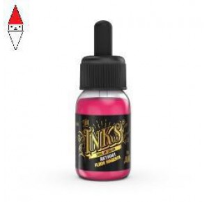 , , , ACRILICO MODELLISMO AK INTERACTIVE FLUOR MAGENTA - THE INKS 30ML