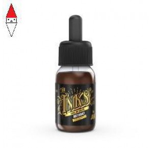, , , ACRILICO MODELLISMO AK INTERACTIVE MAHOGANI - THE INKS 30ML