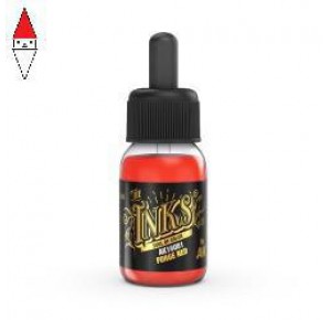 , , , ACRILICO MODELLISMO AK INTERACTIVE FORGE RED - THE INKS 30ML