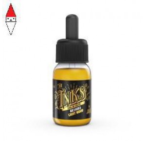 , , , ACRILICO MODELLISMO AK INTERACTIVE LIGHT WOOD - THE INKS 30ML