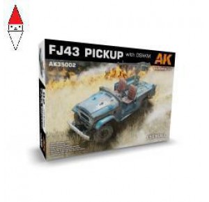 , , , AK INTERACTIVE 1/35 FJ43 PICKUP WITH DSHKM