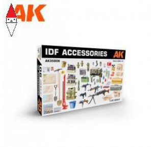 , , , AK INTERACTIVE 1/35 IDF ACCESSORIES