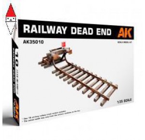 , , , AK INTERACTIVE 1/35 RAILWAY DEAD END