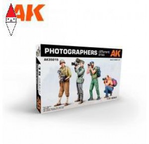 , , , AK INTERACTIVE 1/35 PHOTOGRAPHERS DIFFERENT ERAS