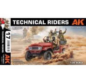 , , , AK INTERACTIVE 1/35 TECHNICAL RIDERS