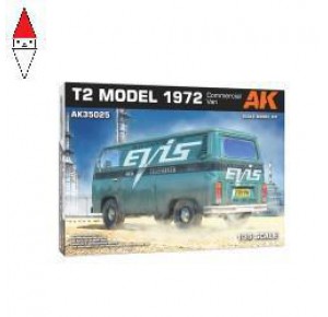 , , , AK INTERACTIVE 1/35 T2 MODEL 1972 COMMERCIAL VAN