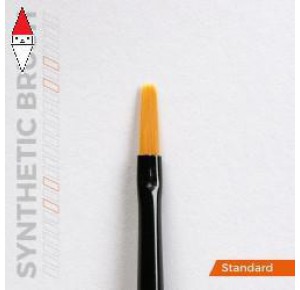 , , , AK INTERACTIVE SYNTHETIC BRUSH - FLAT 1