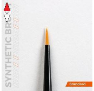 , , , AK INTERACTIVE SYNTHETIC BRUSH - ROUND 2/0
