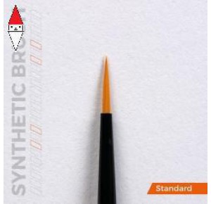 , , , AK INTERACTIVE SYNTHETIC BRUSH - ROUND 0