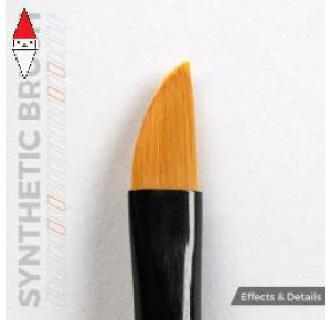 , , , AK INTERACTIVE SYNTHETIC BRUSH - DAGGER L